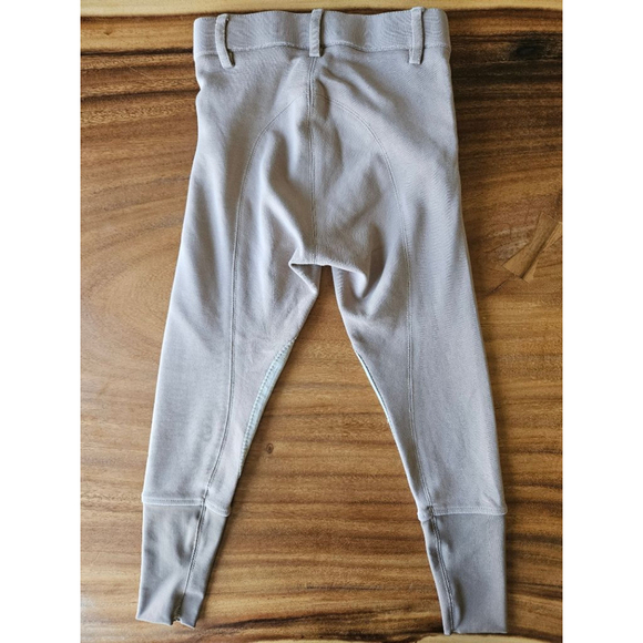 Girls Elation Red Label Riding Pants Size 8 Beige - Picture 3 of 11